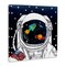 Stupell Industries Astronaut Space Suit Galaxy Canvas Wall Art